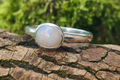 Australian Opal and Sterling Silver Ring - 0016