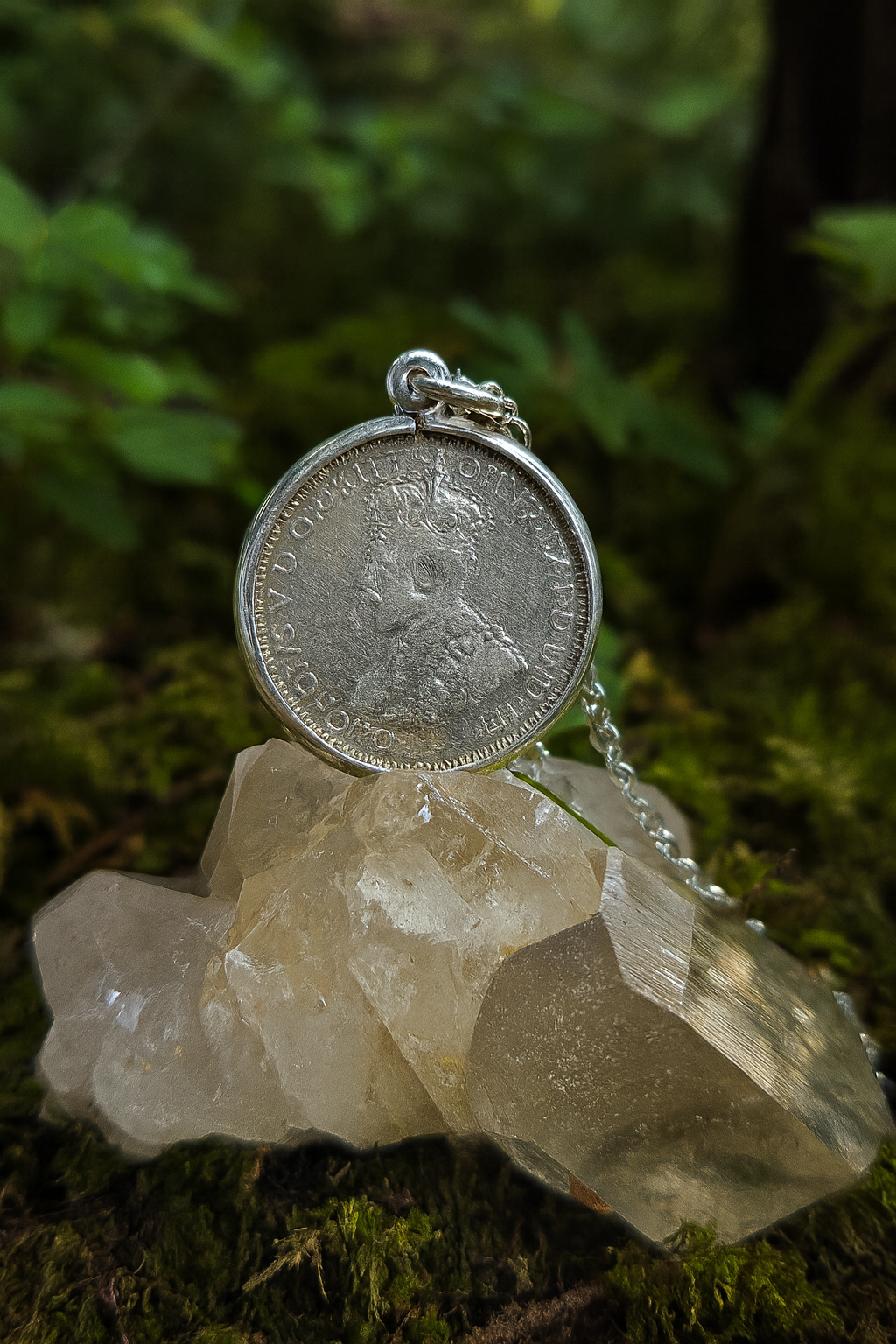 1926 Australian Sixpence Coin Pendant - 0033