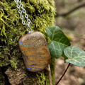Australian Boulder Opal Pendant - 0038