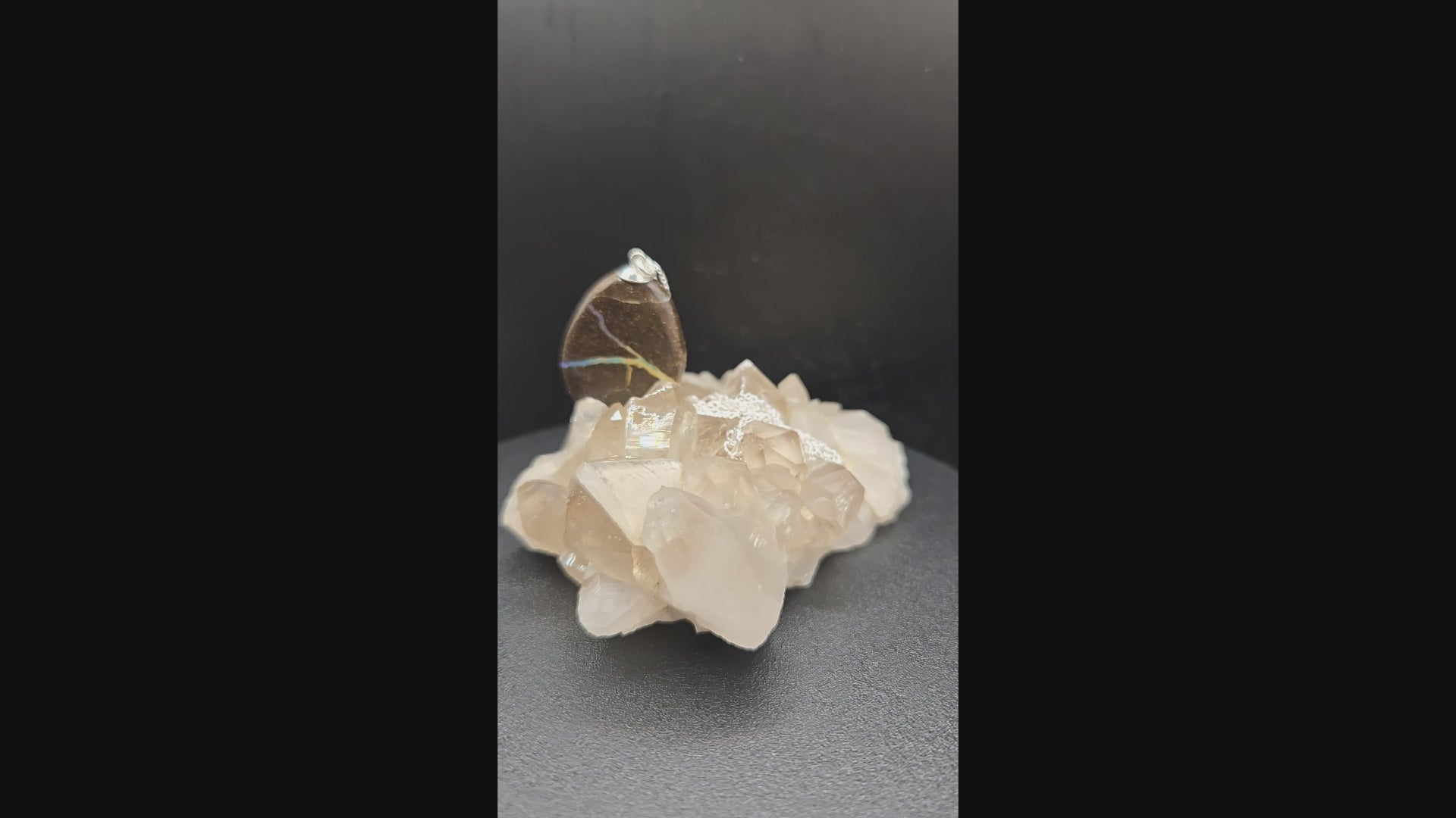 Australian Boulder Opal Pendant - 0015